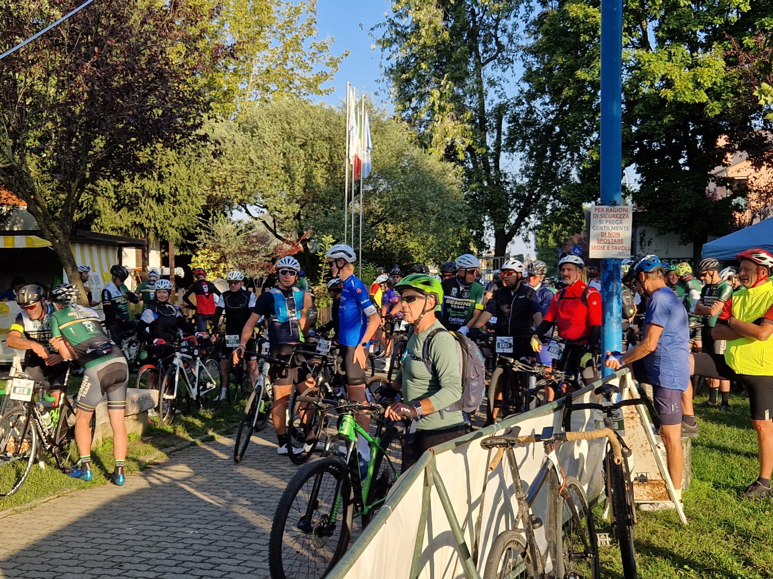 Bicicletta pronta per una nuova avventura